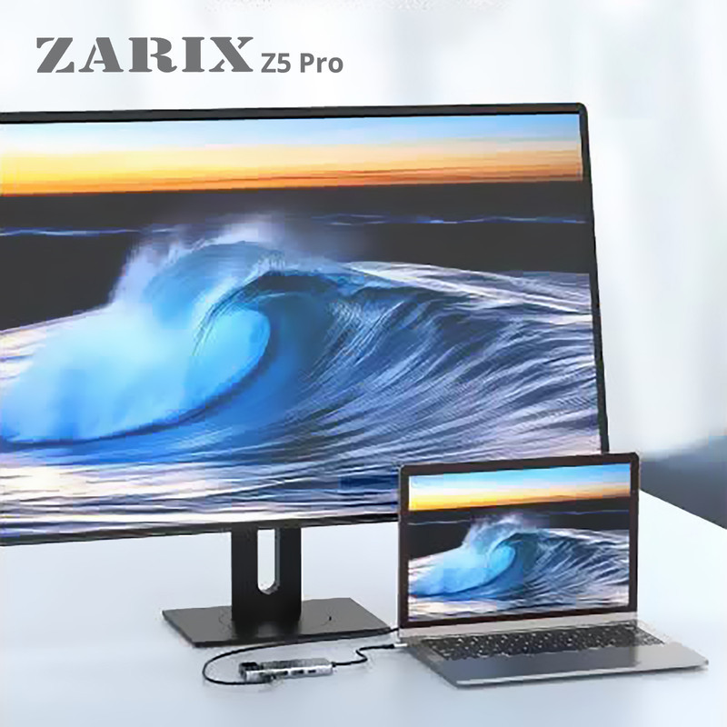 هاب 5 پورت USB-C زاریکس مدل Z5 Pro