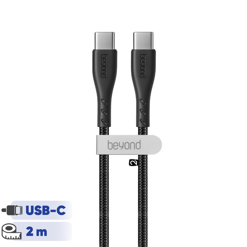 کابل USB-C بیاند مدل BCC-402KF CHARGE طول 2 متر