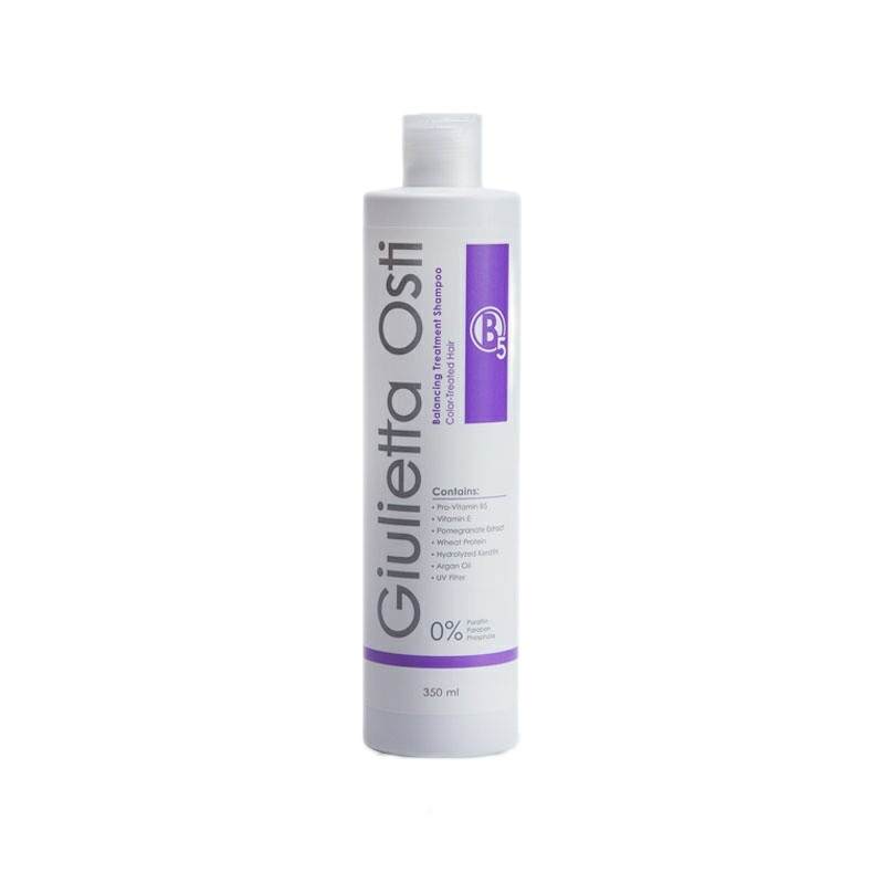 شامپو تثبیت کننده رنگ مو جولیتا استی مدل Color-Treated حجم 350 میلی لیتر