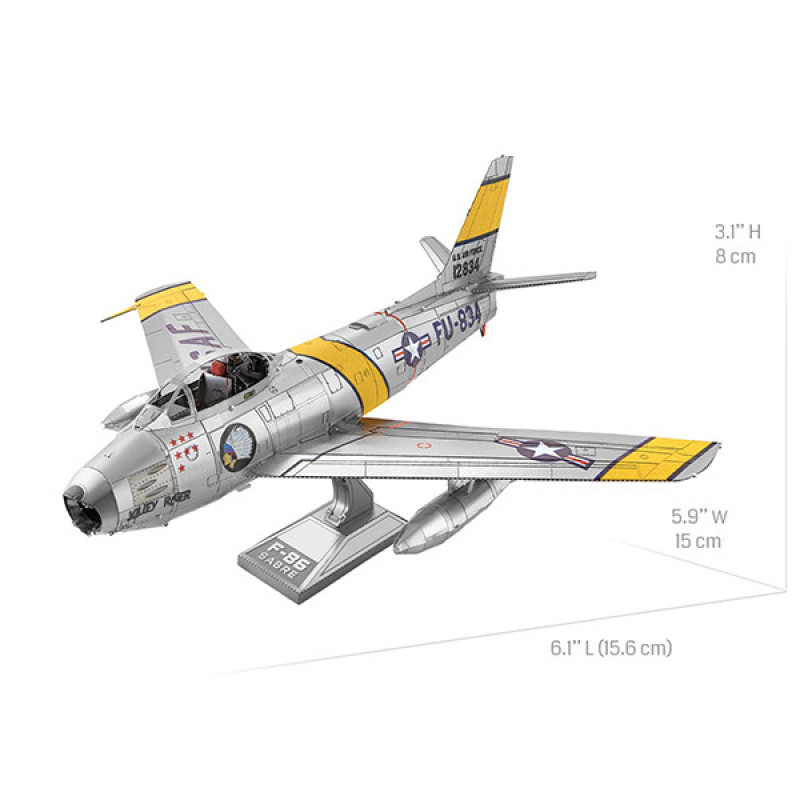 ساختنی 46 تکه مدل F-86 Sabre