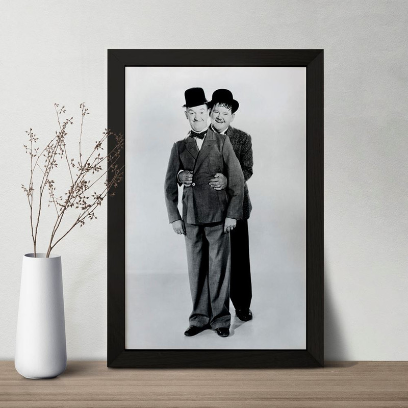 تابلو خندالو مدل لورل و هاردی Laurel and Hardy  کد 10053