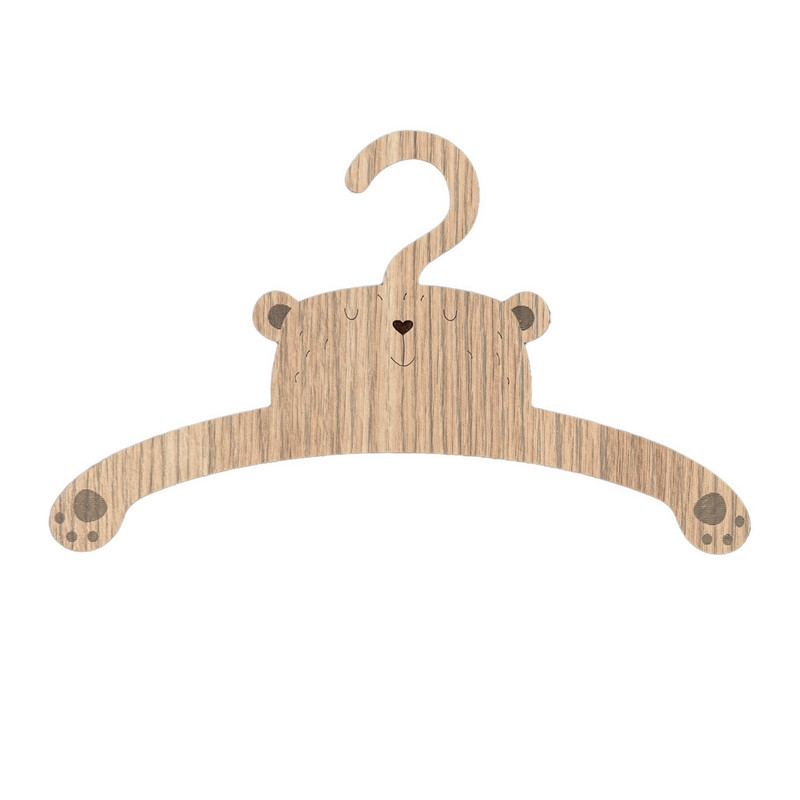 آویز لباس کودک مدل bear بسته پنج عددی