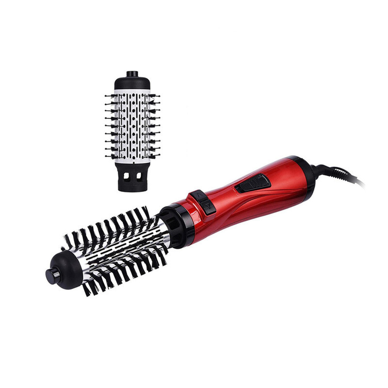 سشوار برس‌دار چرخشی 800 وات جیمی مدل GM-4829، موتور AC، وزن 450 گرم، المنت سرامیک، دارای سری برس‌دار گرد باریک، سری برس‌دار گرد پهن با ویژگی صاف‌کنندگی، حجم‌دهندگی، با قابلیت باد سرد