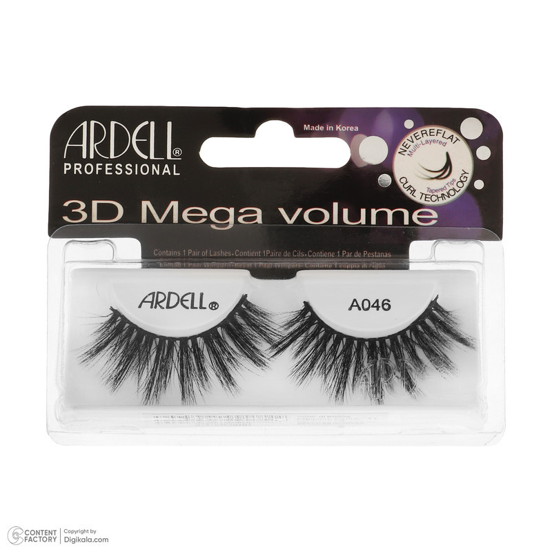 مژه مصنوعی سه‌بعدی آردل مدل 3D Mega Volume A046