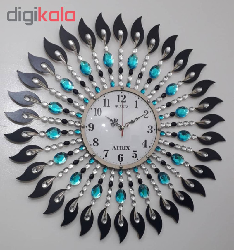 ساعت دیواری آتریکس مدل خورشیدی کد A334