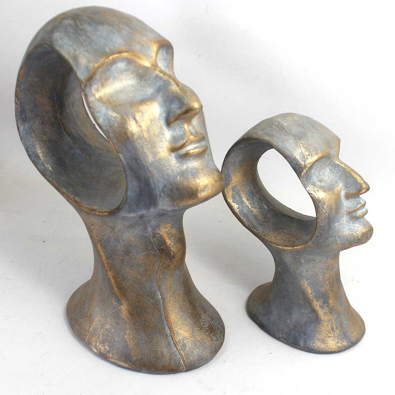 مجسمه مدل تفکر مجموعه ۲ عددی