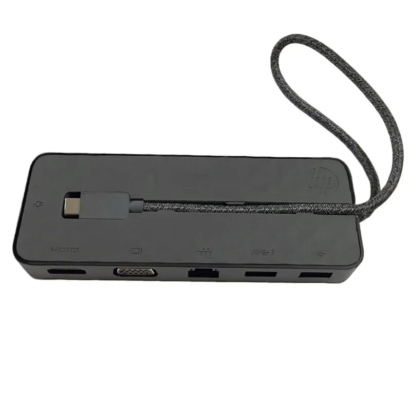 مبدل USB-C به HDMI  VGA  LAN  USB-C  USB-A اچ پی مدل Travel Dock