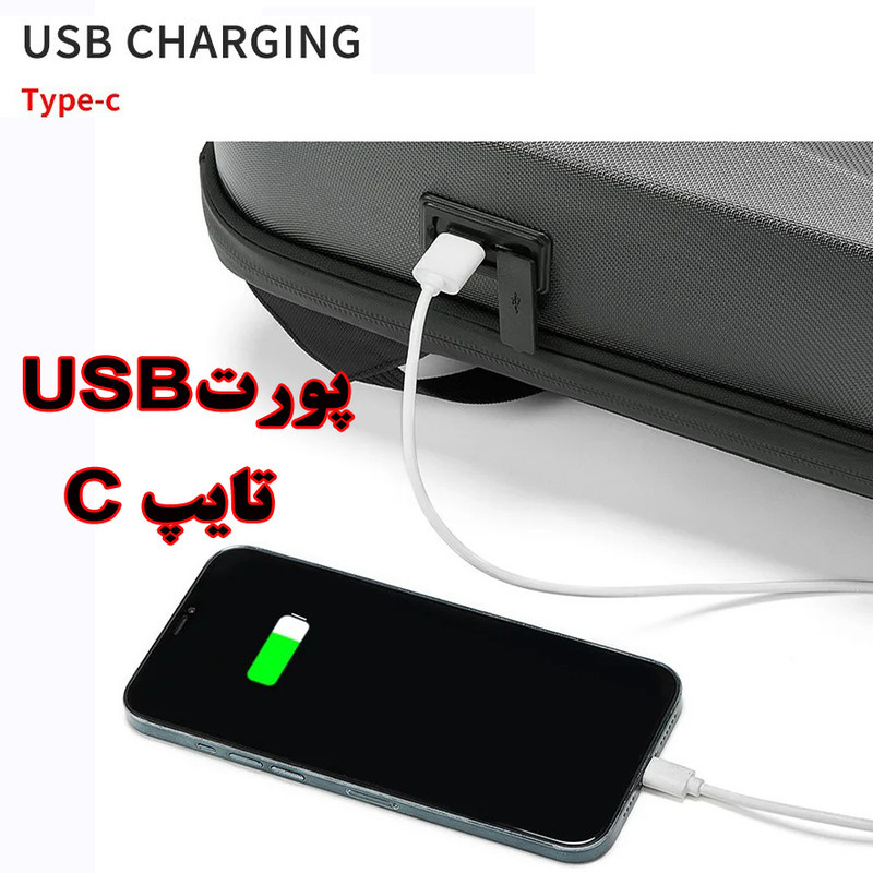 کوله پشتی لپ تاپ مدل 8235 مناسب برای لپ تاپ 15.6 اینچی