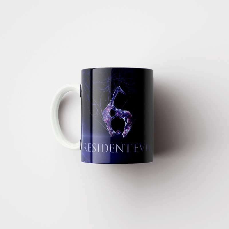 ماگ طرح بازی رزیدنت اویل Resident Evil کد 06