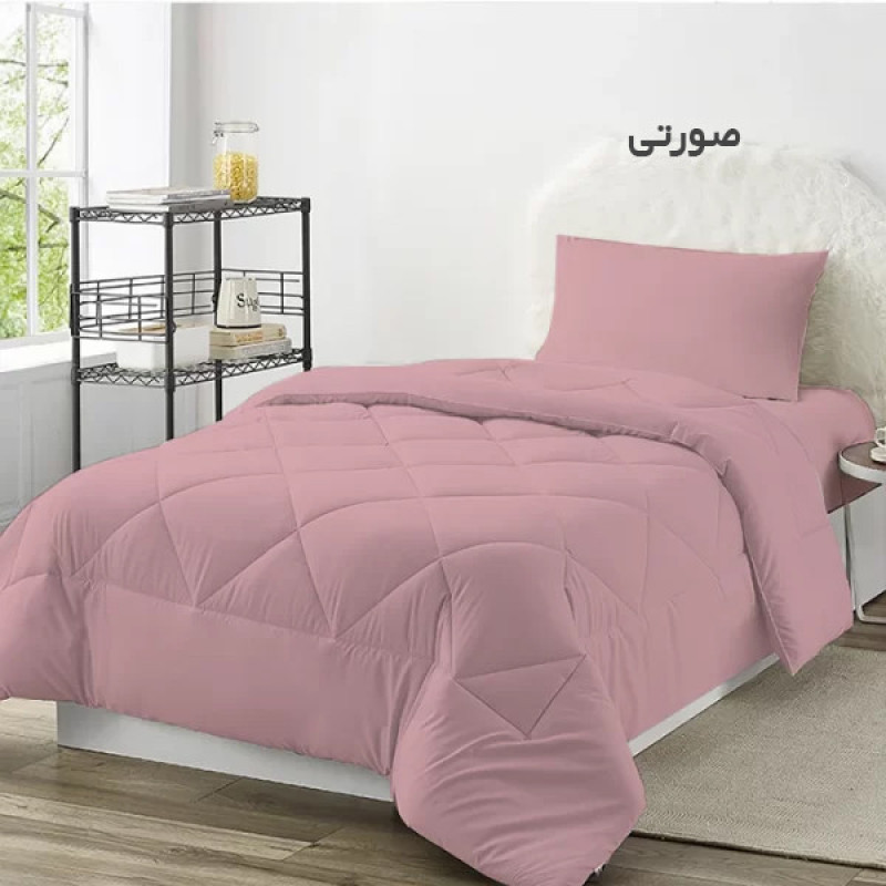 لحاف چیداری مدل میکرو یک نفره سایز 190x220سانتی متر