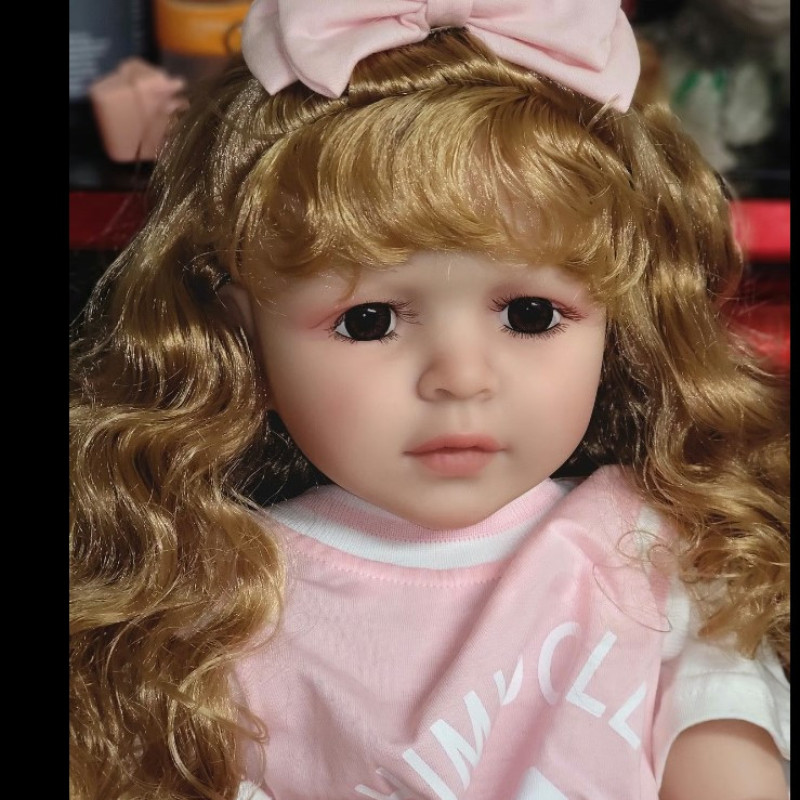 عروسک سیلیکونی مدل Reborn-Baby ارتفاع 50 سانتی متر