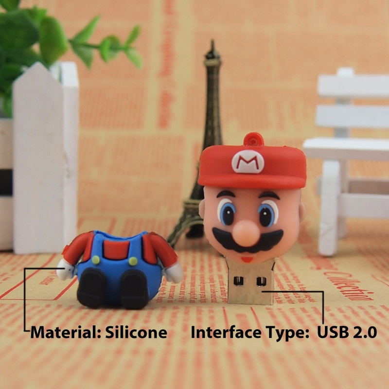 فلش مموری طرح ماریو مدل Ul-Mario01 ظرفیت 32 گیگابایت