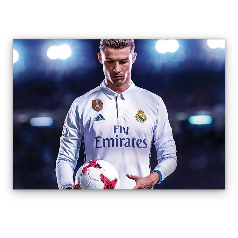 تابلو شاسی گالری دیکوماس طرح کریستیانو رونالدو کد CR7 DMS-T133