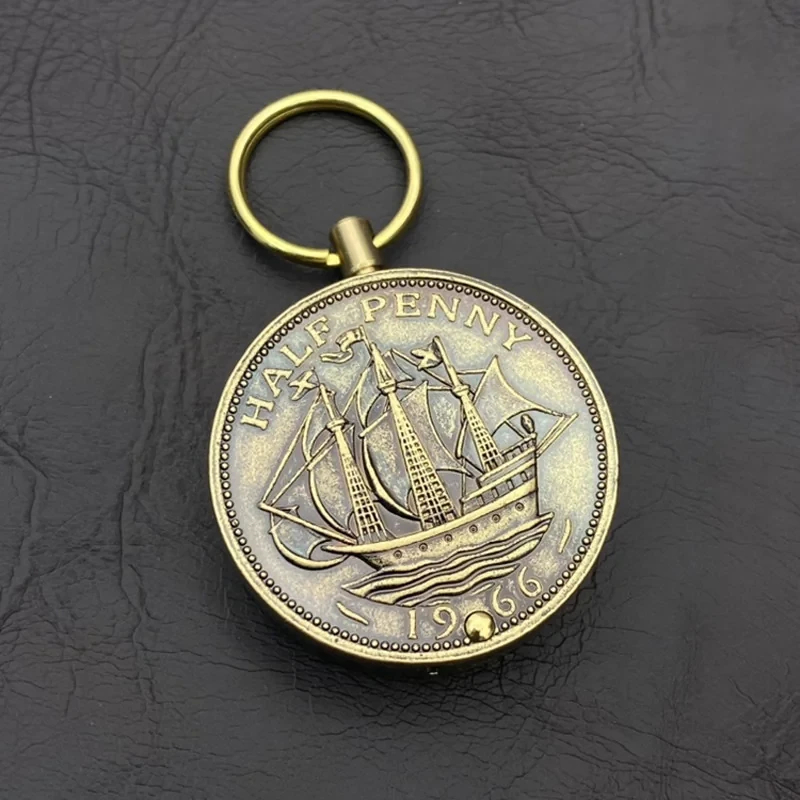 فندک زورو مدل Antique Coin کد SN-LIZO-2102-27