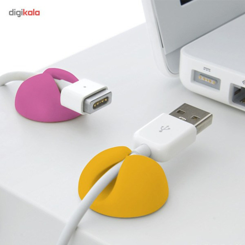نگهدارنده کابل بلولانژ مدل CableDrop Mini بسته 9 عددی