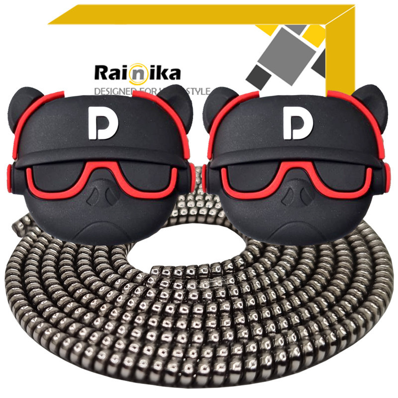 محافظ کابل شارژر و هندزفری رینیکا مدل Dog AAA 03 مجموعه 3 عددی