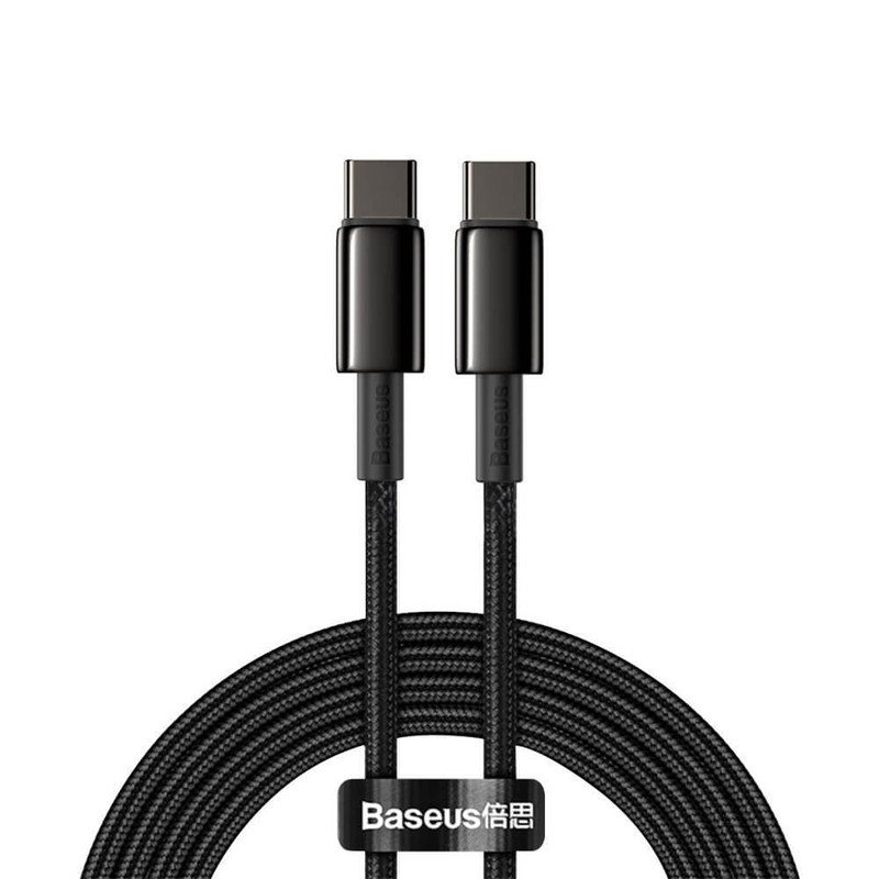 کابل تبدیل USB-C باسئوس مدل Tungsten طول 1 متر