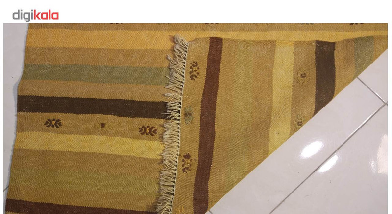 گلیم دستبافت نرمین کسا طرح سنتی کد NKP.B 116