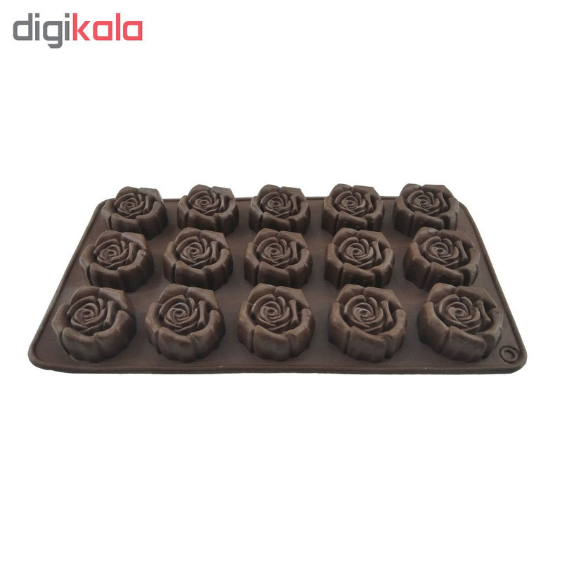 قالب شکلات طرح گل رز کد 718