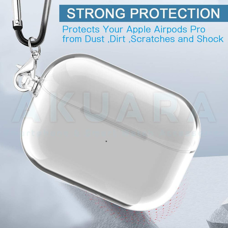 کاور آکوآرا مدل Clear مناسب برای کیس هدفون بی سیم اپل Airpods 4