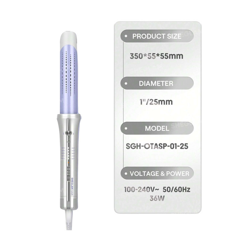 فر کننده و حالت دهنده مو شیگلم مدل Airflow Styler Pro-25mm چرخشی