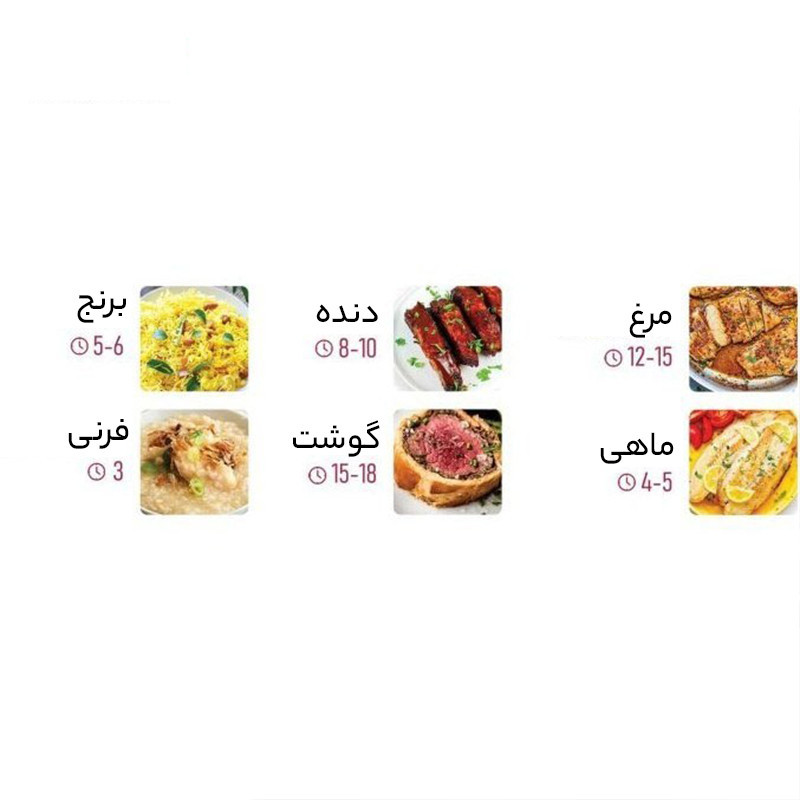 زودپز بیسمارک مدل BM2275 گنجایش 5.5 لیتر