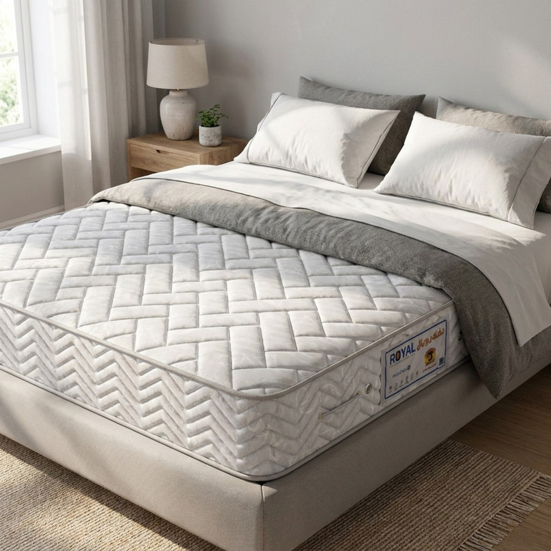 تشک رویال مدل طبی فنری دونفره سایز160x200 سانتی متر
