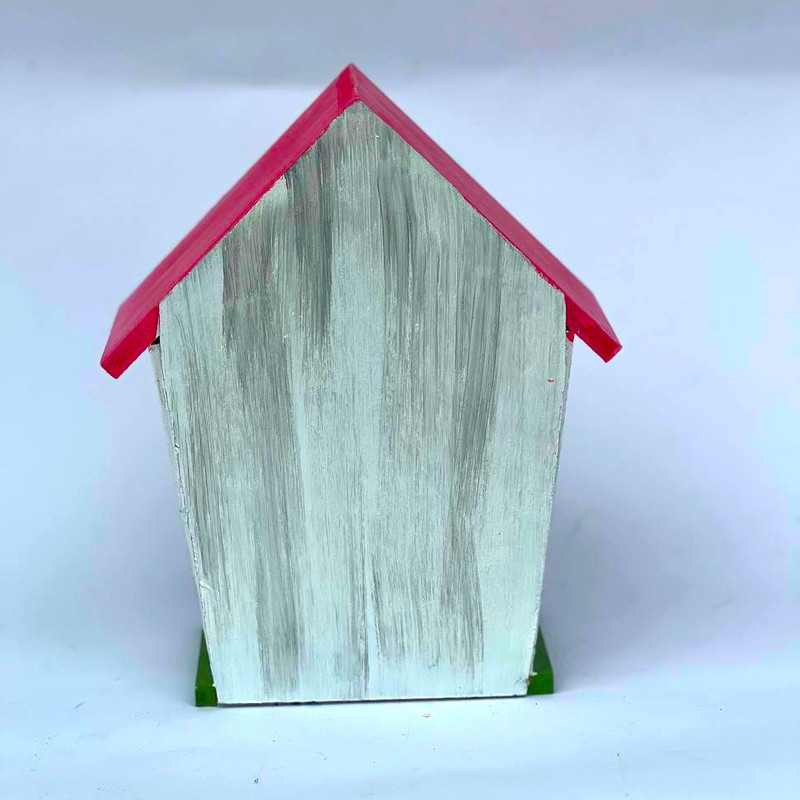 لانه پرنده مدل کلبه چوبی کد SMALL04