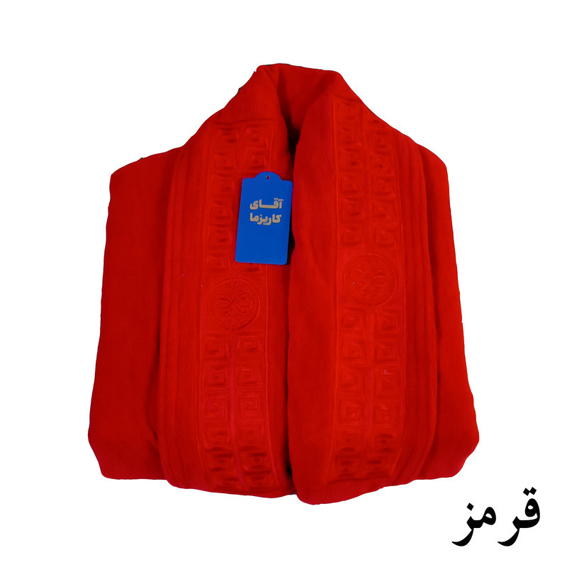 حوله پالتویی آقای کاریزما طرح برق لاله تاچی سایز 125