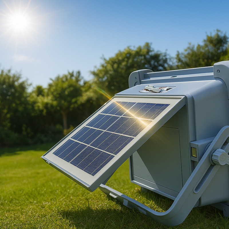 چراغ کمپینگ ای ار مدل 300w-6battry با نور مهتابی