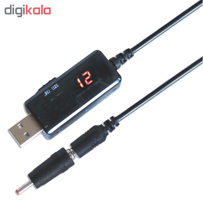 کابل تبدیل USB به DC مدل T912 طول 0.88 متر