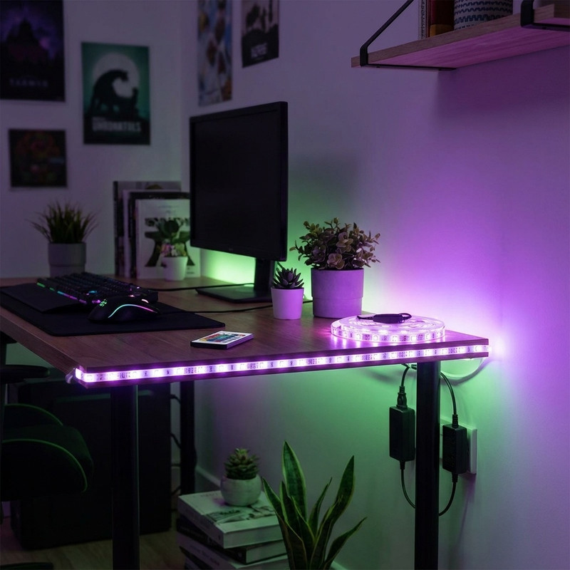 ریسه ال ای دی مدل RGB طول 4 متر