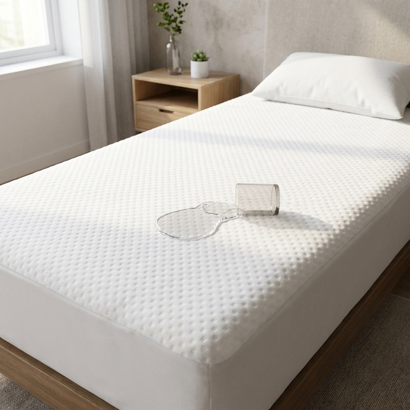 محافظ تشک گرین رست مدل  ضد آب یک و نیم نفره سایز 200x120 سانتی متر