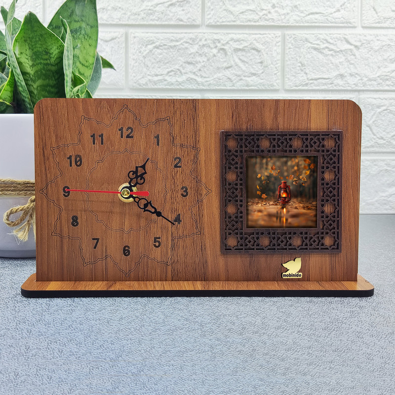 ساعت رومیزی مبین ایده مدل فانتزی B-h96