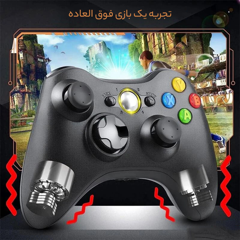 دسته بازی ایکس باکس 360 مدل wireless controller xbox-360