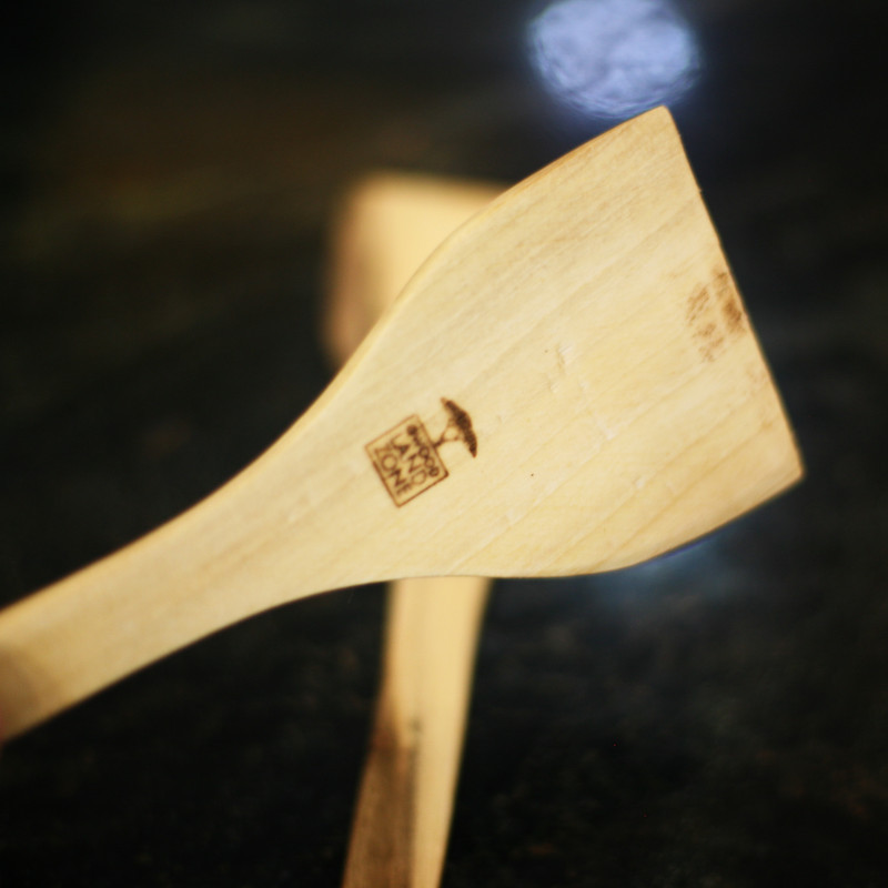 کفگیر مدل wood بسته 2 عددی