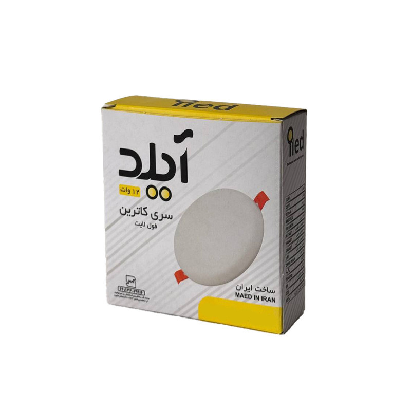 پنل ال ای دی ۱۲ وات آیلد مدل ktf-۱۲
