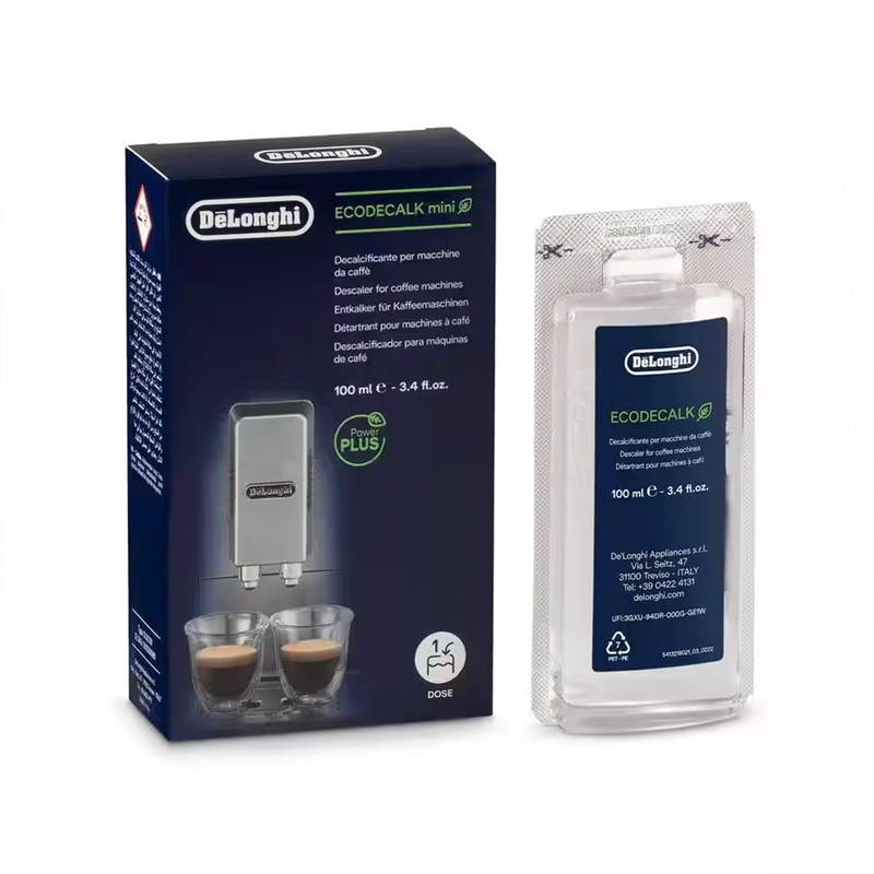 مایع تمیز کننده قهوه ساز دلونگی مدل ECODECALK mini
