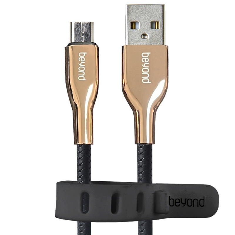 کابل تبدیل USB به MicroUSB بیاند مدل BA-578 FAST CHARGE طول 1 متر بسته ده عددی