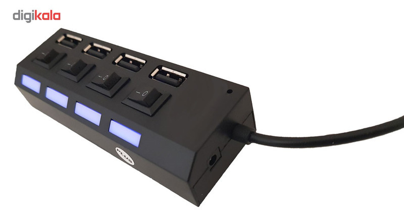 هاب USB 2.0 چهار پورت مکس تاچ مدل 02