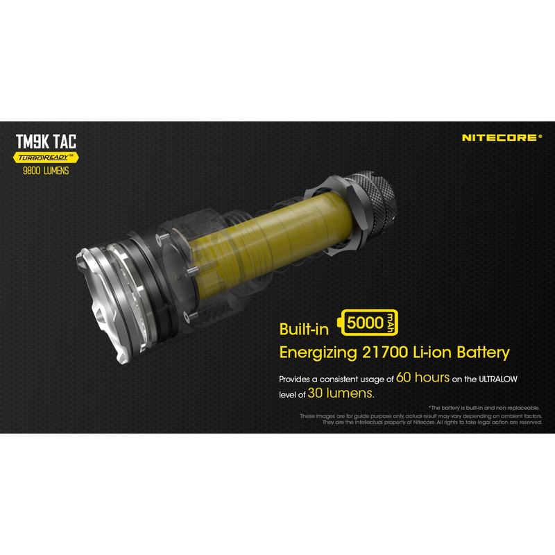 چراغ قوه دستی نایت کر مدل TM9K TAC9800