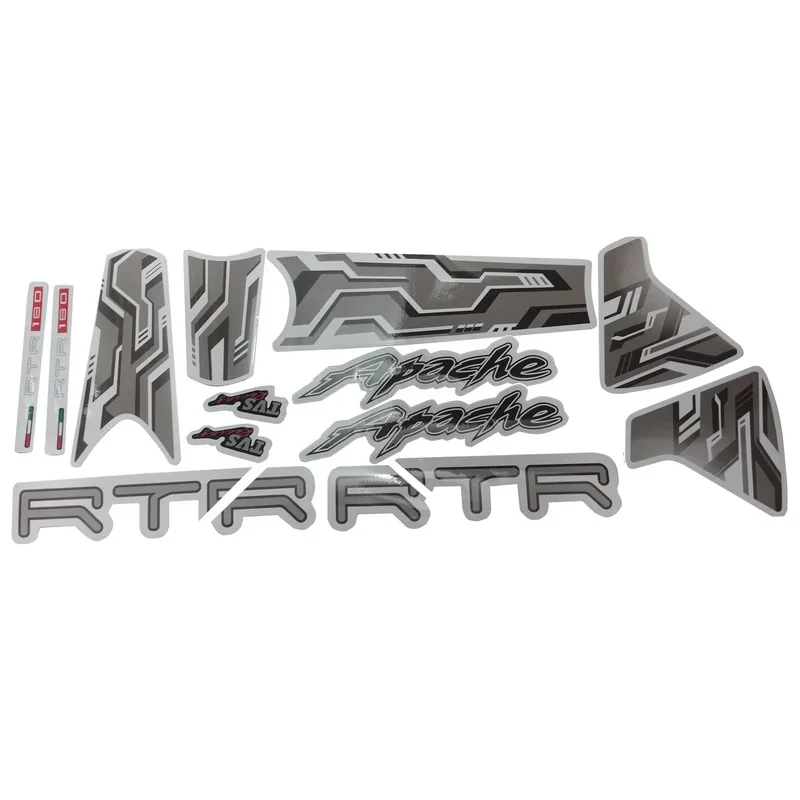 برچسب موتورسیکلت ویتیزن مدل RTR180 مناسب برای آپاچی 180 مجموعه 8 عددی