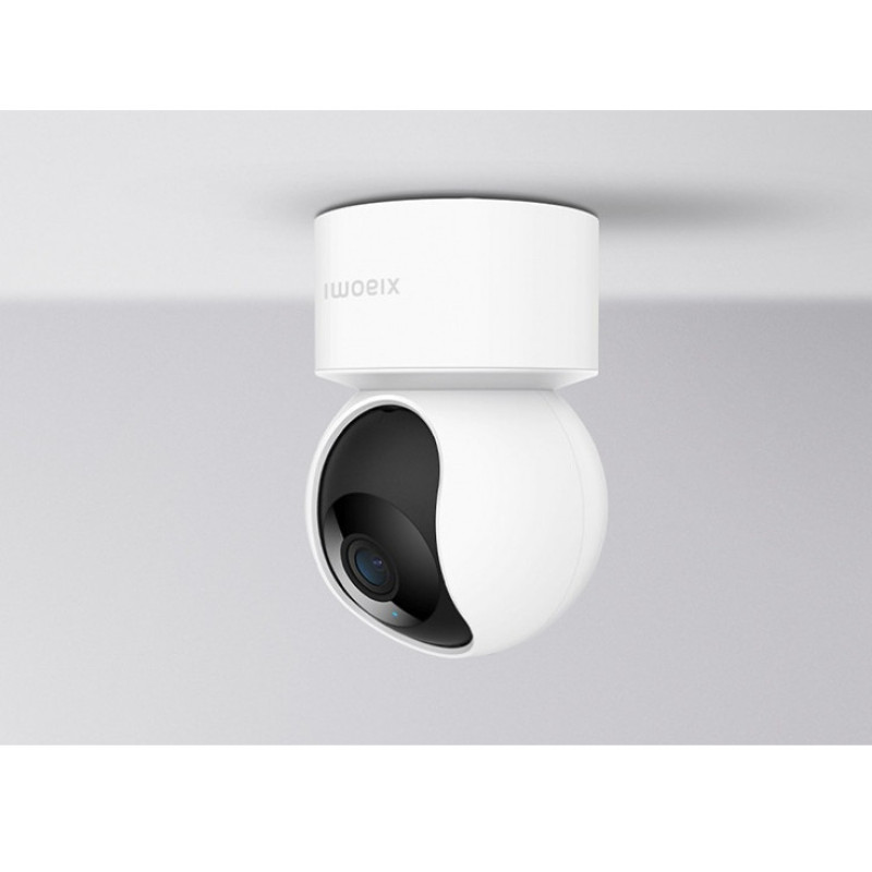 دوربین مداربسته تحت شبکه شیائومی مدل C200-MJSXJ14CM، کیفیت 1080P، اتصال بی‌سیم WiFi 2.4 گیگاهرتز، پشتیبانی از کارت حافظه تا 256 گیگ، چرخش 180 درجه هوشمند، قابلیت نصب رومیزی و دیواری، پشتیبانی از اپلیکیشن MiHome و دستیار صوتی Alexa و Google Assistant