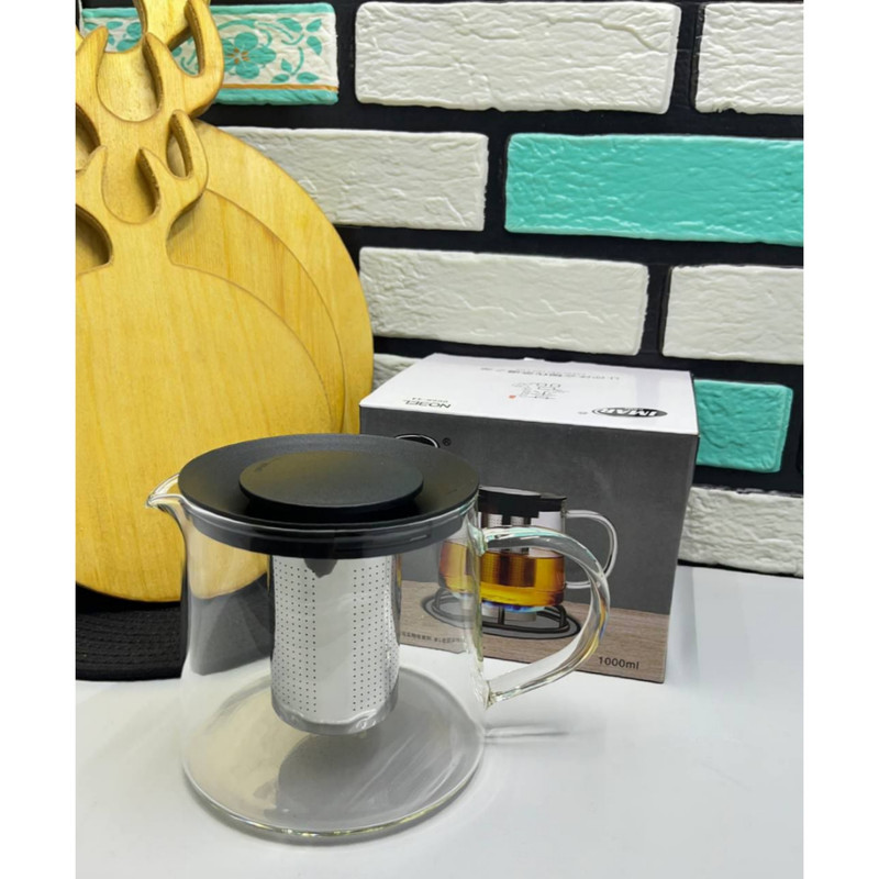 قوری مدل پیرکس شفاف 1000ml