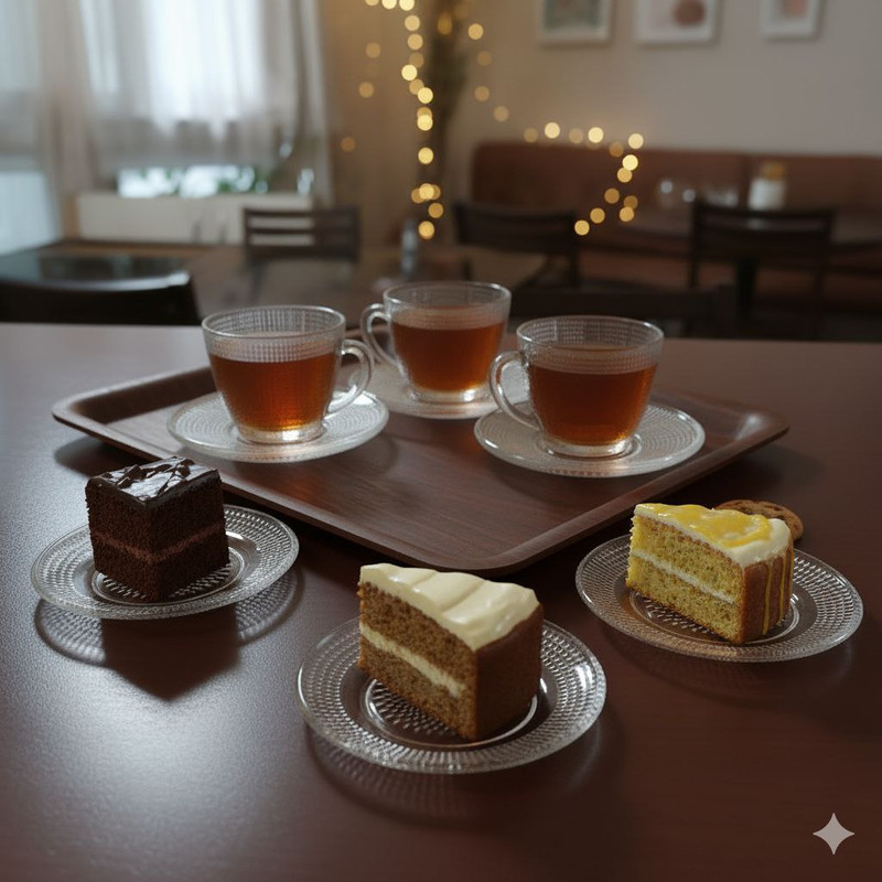 فنجان و نعلبکی طرح حصیری مدل تیدا