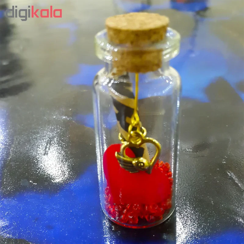 بطری دکوری طرح قلب مدل VAN009