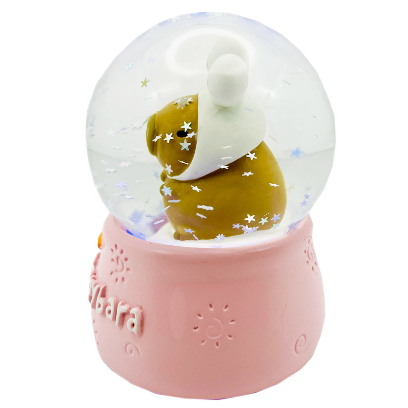 گوی چراغ‌دار مدل مینی Capybara طرح کوالا خرگوش عاشق کد D1623.15