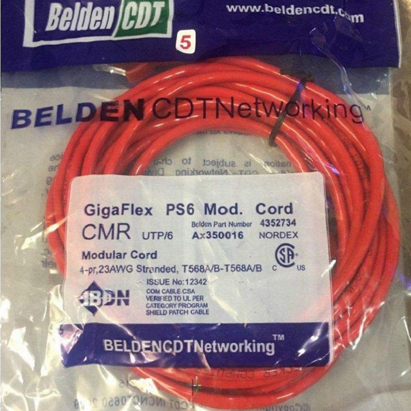 پچ کورد Cat6 بلدن مدل AX350016