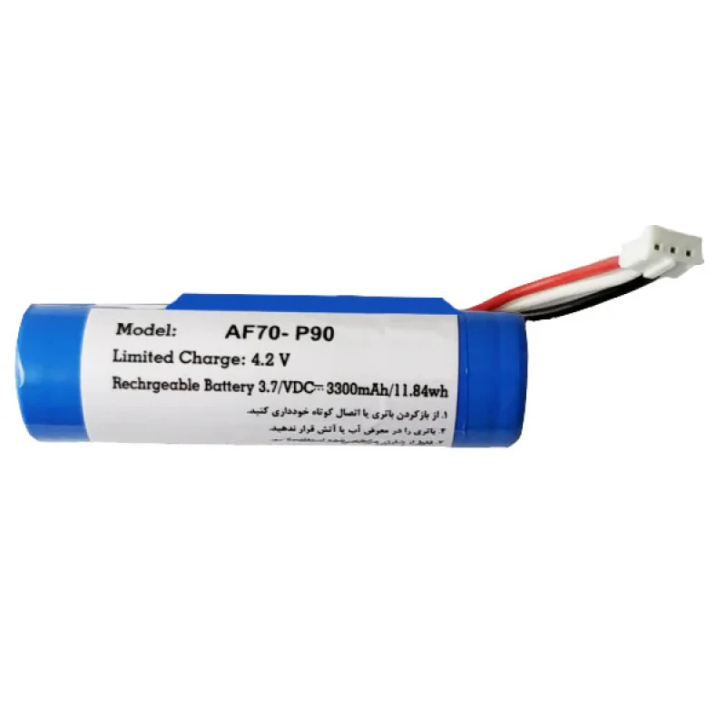 باتری کد AF70 ظرفیت 3300 میلی آمپر ساعت مناسب برای دستگاه کارتخوان آنفو AF70