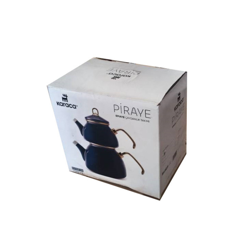 ست کتری و قوری کاراجا مدل PIRAYE گنجایش کتری 1.5 لیتر گنجایش قوری 0.75 لیتر